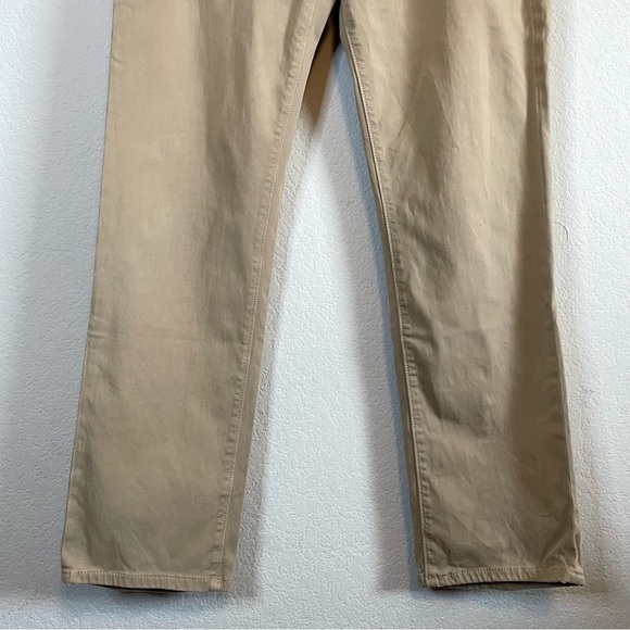Bonobos Dark Khaki Flat Front Pants Size Slim Fit Size 32 x 32 - Picture 3 of 10